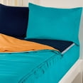 thumbnail image 4 of SIScovers  Turqouise and Orange Bunkie Deluxe Zipper Bedding Set Twin, 4 of 5