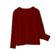 thumbnail image 4 of ShomPort Boys and Girls Clothes Casual Long Sleeve Crew Neck T Shirts Kids Loose Soft Lightweighht Pullover Tops, 4 of 7
