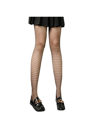 ZUARFY Women Retro Distressed Ripped Hole Black Pantyhose Hollow Out Mesh  Fishnet Silky Tights Stockings Sexy Lingerie Clubwear 