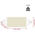 thumbnail image 2 of Hamaca de jardín con elegantes borlas, hamaca de macramé para 2 personas con bolsa de transporte para patio, exterior e interior, carga de 450 libras, 2 of 5