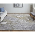 thumbnail image 3 of 5' x 8' Gray Abstract Area Rug, 3 of 9