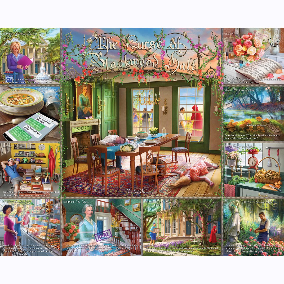 White Mountain Puzzle 1000 Pezzi – Anni Ottanta – Dimensioni 61x76 Cm – Divertente E Colorato