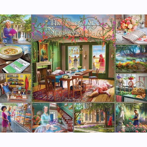 Curse of Blackwood Hall - 1,000 Piece Jigsaw Puzzle