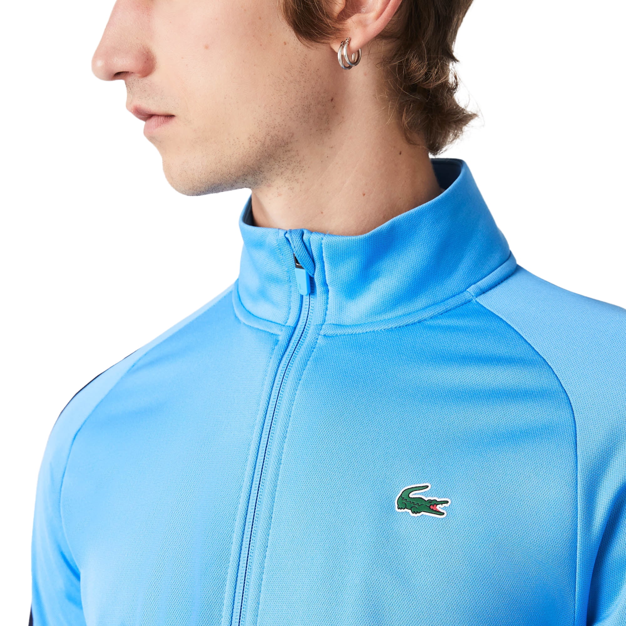 Men's Lacoste Argentine Blue/Navy Blue Classic Fit Color Men's Lacoste Argentine Blue/Navy Blue Classic Fit Color