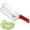 Red, variant on Cabbage Shredder Knife – Safe Stainless Steel Vegetable Slicer & Lettuce Shredder for Coleslaw, Salad & Slaw – Easy Kitchen Grater Tool, Red