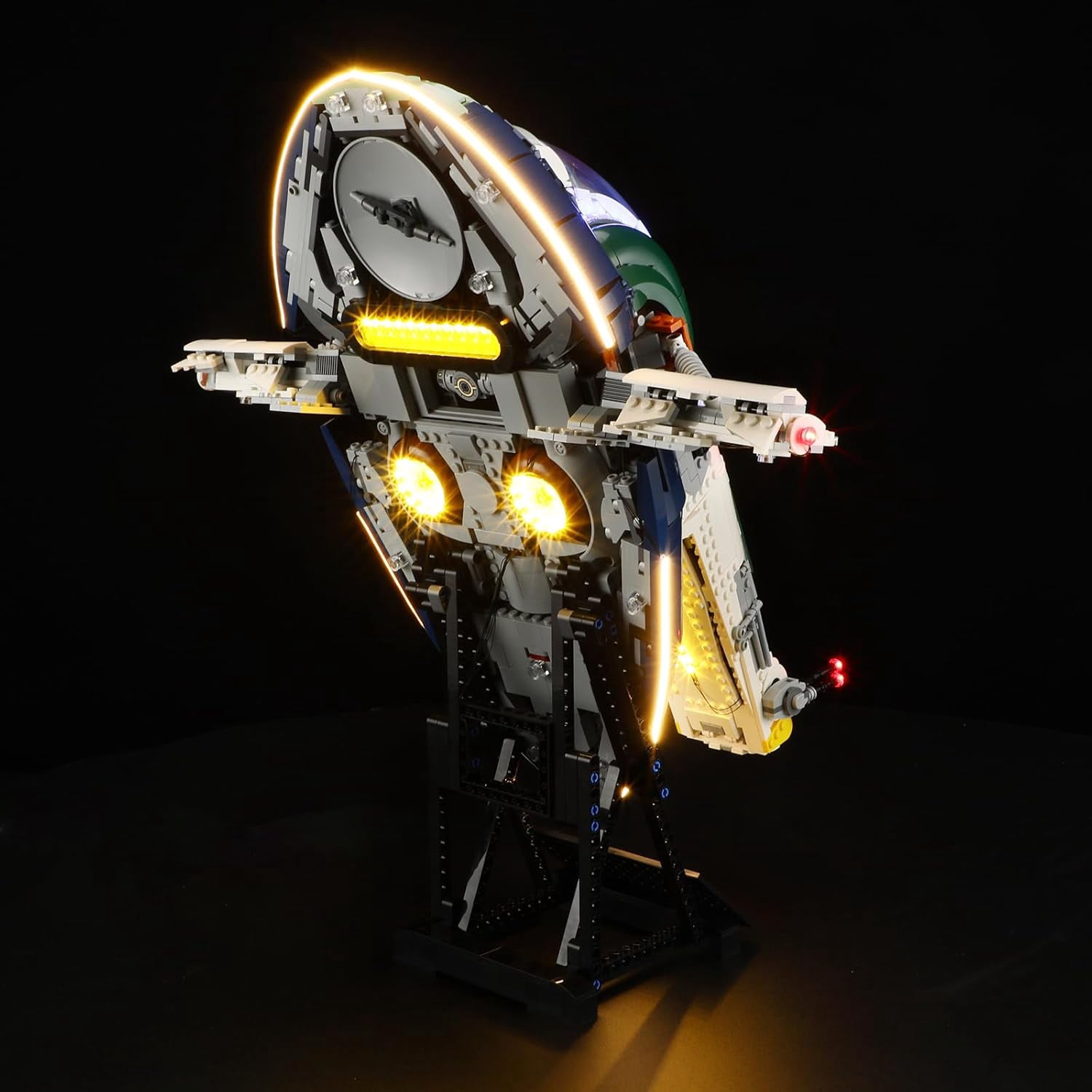 LED Light for Lego-75409 Jango Fett's Firespray-Class Starship Building Blocks Model (Building Set NOT Included)