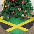 thumbnail image 3 of Christmas Tree Skirt Jamaica Xmas Tree Skirt Mat for Christmas Decorations Party Holiday 48", 3 of 6