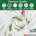 thumbnail image 5 of Throw Blanket 60"x50",Snowman Xmas Tree Winter Holiday Festival Blanket for Women Men,Soft Flannel Fleece Throw for Home Living Room Bed Chair Couch Decor, 5 of 6