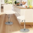 thumbnail image 6 of CHENjy Dining Room Chair Covers, High Elastic Knitted Bar Stool Seat Covers, Full Wrap Slipcover for Counter Pub Kitchen, Dark Gray, 6 of 7
