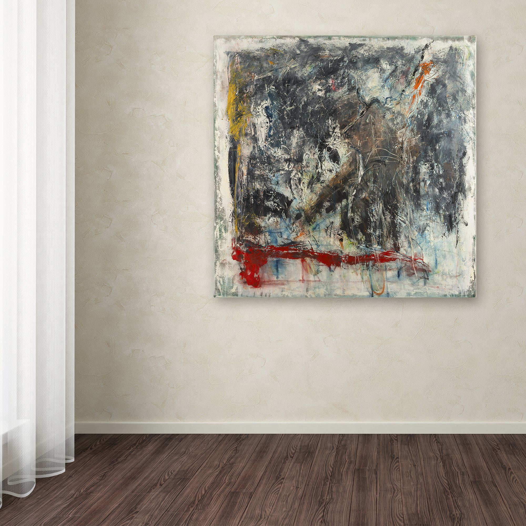Trademark Fine Art "Furia e Paixao" Canvas Art by Joarez