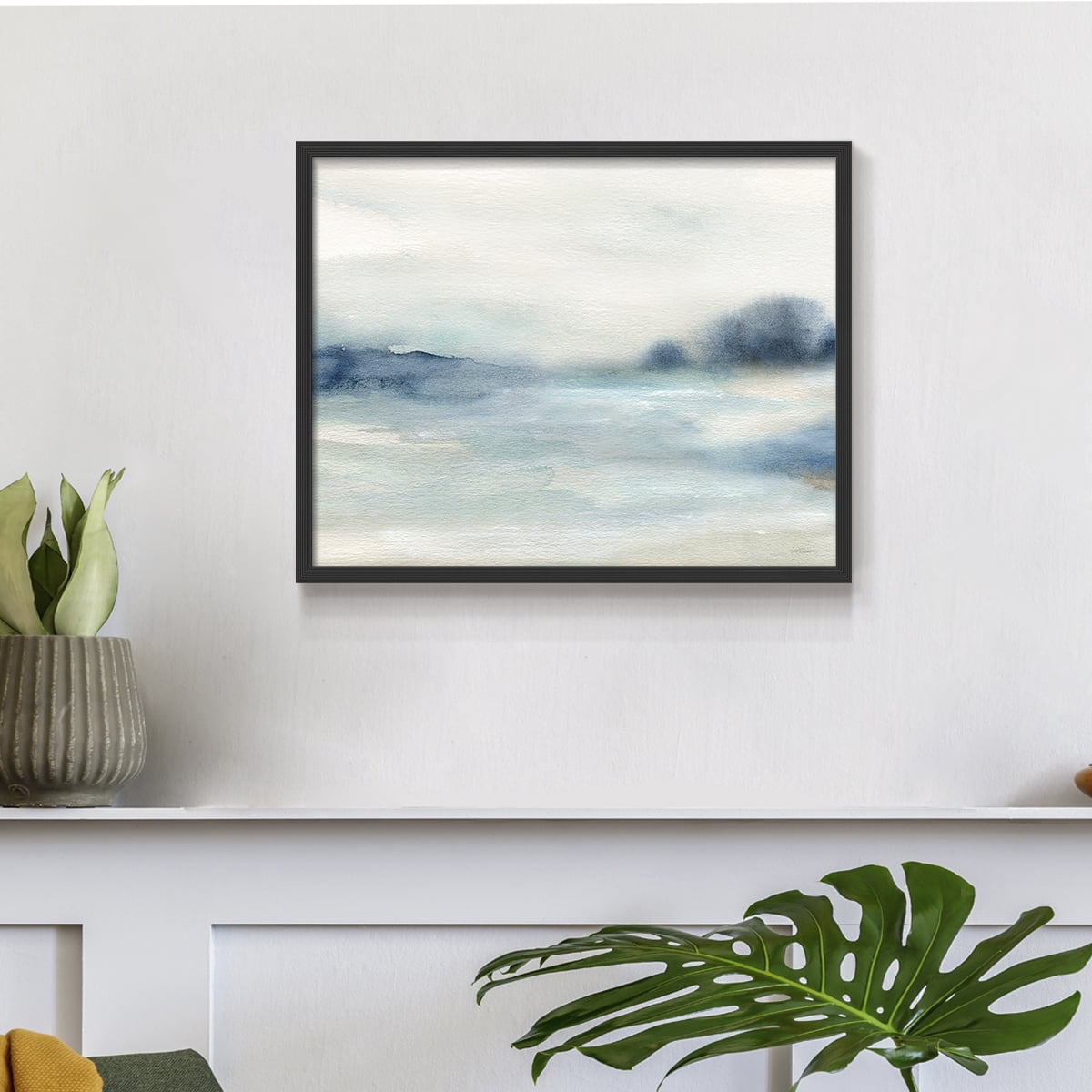 Simply Soft Morning by Carol Robinson - Restickable Framed Giclée Print