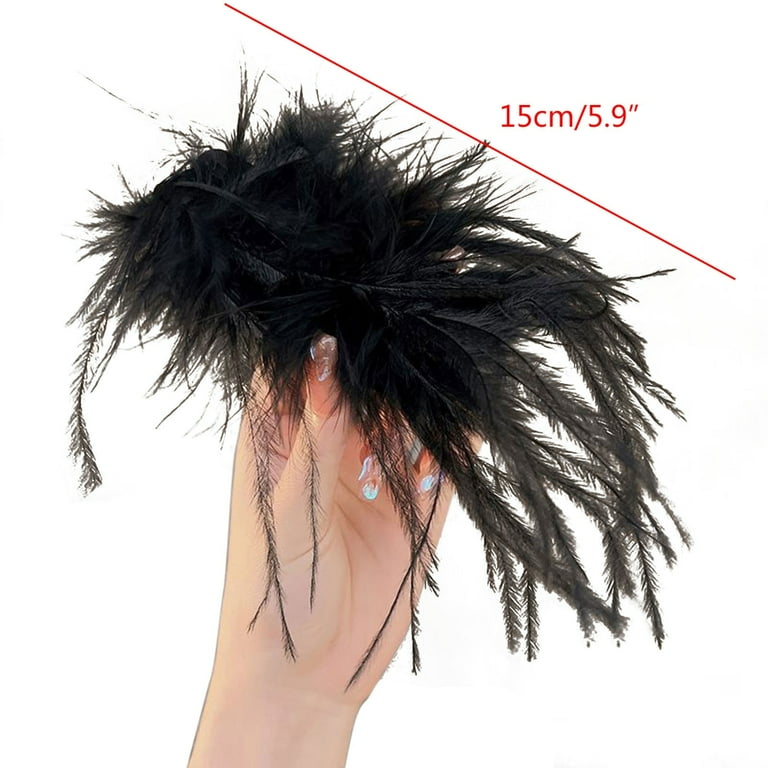 Ostrich feather store clip