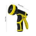 thumbnail image 2 of sruoe Garden Hose Nozzle Sprayer, Adjustable High Pressure Water Sprayer, Hose Nozzle Heavy Duty, Plastic Water Nozzle, Outdoor Water Gun for Washing Cars, Garden, Plants, 2 of 7