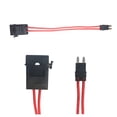 thumbnail image 1 of (Gift Of K) Specialized Car Fuse Holder Connector for ECU Repair - Mini ATM, 32V, 20A, 16 Gauge, Red Cable - Compatible with Automotive Circuits, Perfectly Compatible with, 1 of 4