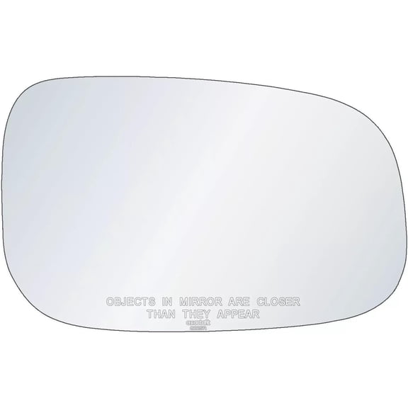 exactafit 8225R Passenger Side Mirror Glass Replacement Fits Volvo C30 C70 S40 S60 S80 V50 V70 Right Hand 3m Adhesives