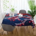 thumbnail image 6 of Coolnut Red Bird Rectangle Tablecloth Waterproof Polyester Table Clothative Stain Resistant & Wrinkle Resistant Washable Table Cover for Dining Table/Party/Camping 60x90 Inch Decor Gift, 6 of 7
