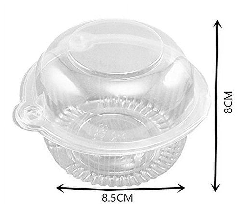 Clear Cupcake Bag with Plastic Tray - Single Jumbo Cupcake [CBG3]