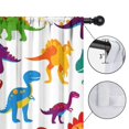 thumbnail image 4 of Blackout Kids Curtains,Cute Dinosaur Pattern Childrens Insulated Curtains Set Of 2,Bedroom Essentials,Toddler Room Decor 52x84in(132x213cm), 4 of 4
