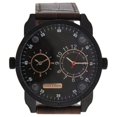 thumbnail image 2 of AG3736-12 Black/Brown Leather Strap Watch by Louis Villiers for Men - 1 Pc Watch, 2 of 2