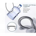 thumbnail image 4 of 5m Stainless Steel Shower Hose with Brass Connector, Universal Fit, Chrome Finish, Anti-Burst Design (500cm), 4 of 5