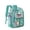 Green, variant on Clear Backpack for School, Transparent Student Bookbag with Padded Straps