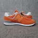 thumbnail image 4 of New Balance 574 Classic Mens 10.5 Orange Core Plus Varsity ML574EVO New No Box, 4 of 6