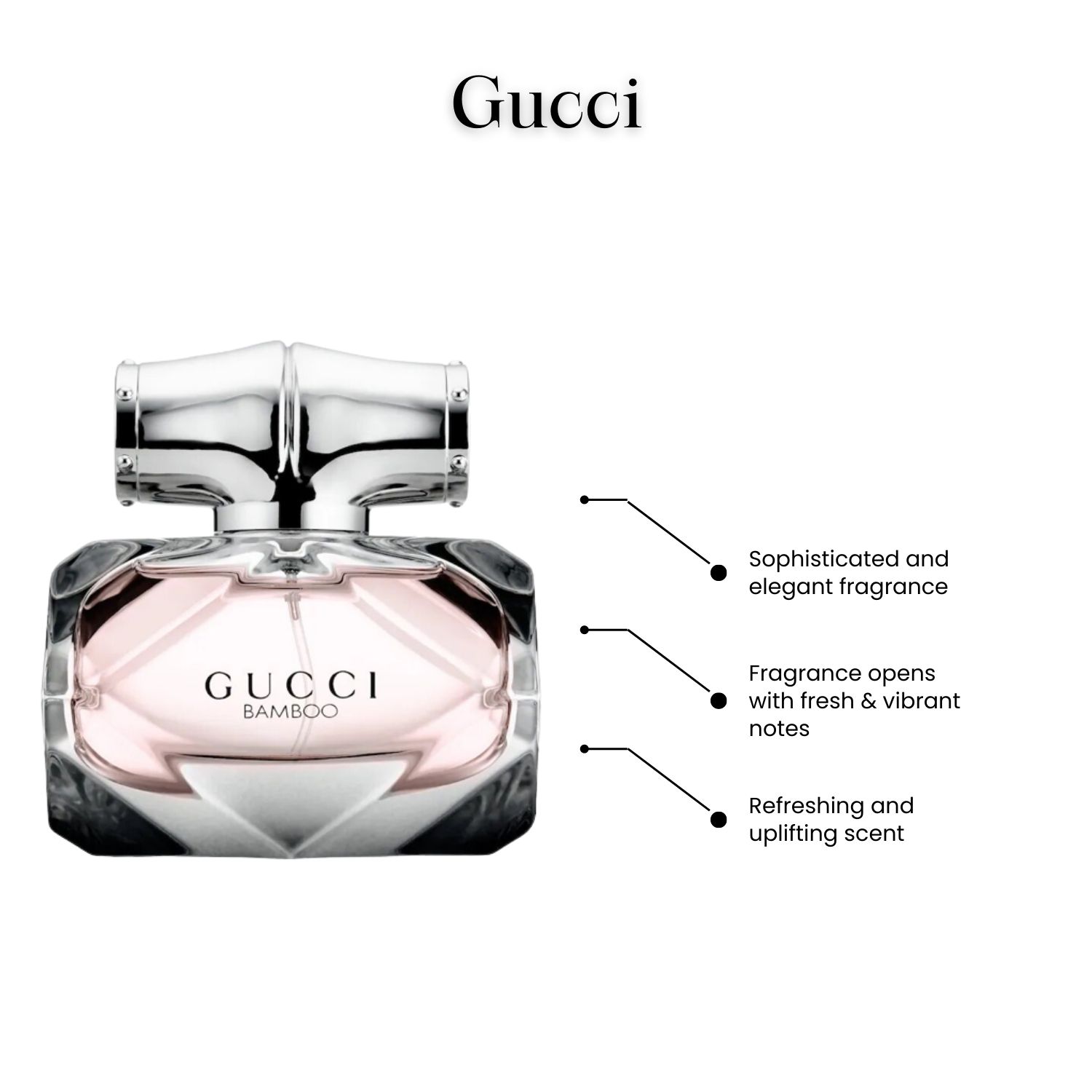 Gucci Bamboo Eau De Parfum Spray for Women 1.6 oz - image 2 of 6