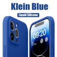 thumbnail image 3 of Funda de silicona líquida original para iPhone 16, 15, 14, 13, 12, 11 Pro Max Plus, suave, flexible, a prueba de golpes, de alta calidad, 3 of 5