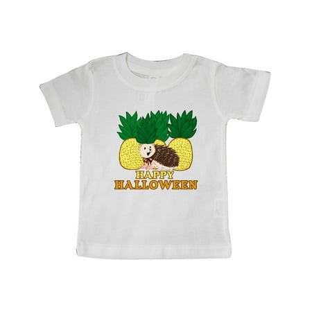 

Inktastic Happy Halloween Hedgehog with Pineapple Gift Baby Boy or Baby Girl T-Shirt