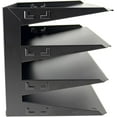 thumbnail image 7 of EASY LIFE PRODUCTS Desk File Organizer Shelf Rack, Metal, black(4 Tier), 7 of 7