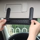 thumbnail image 3 of Soporte para pañuelos para automóvil, soporte para máscara de tela para automóvil, con una bolsa sin pañuelos, estuches de papel de seda para visera solar de automóvil de cuero PU negro universal, cli, 3 of 5