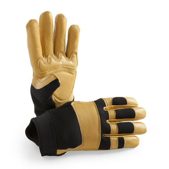 Men's Premium Hi-Dexterity Top Grain Goatskin Utility Gloves with Reinforced Padded Palm