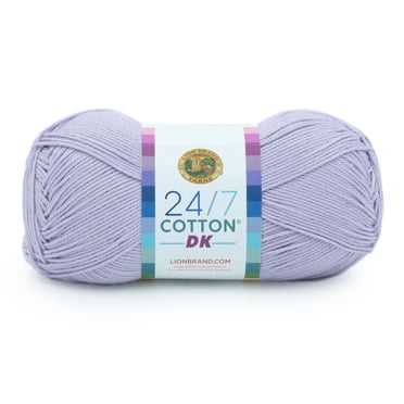 Red Wool Dk Lion Brand Yarn 24/7 Cotton DK #3 Light Yarn, Desert Lily, 273 yds / 3. ...