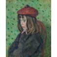 thumbnail image 2 of Pissarro, Camille 26x32 Gold Ornate Wood Framed with Double Matting Museum Art Print Titled - Portrait of Felix Pissarro, 2 of 4