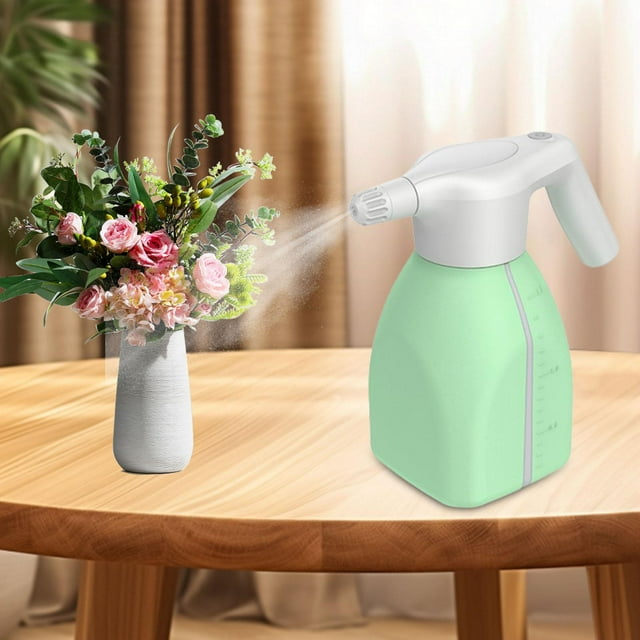 Pulverizador eléctrico, botella, dispositivo de riego de plantas, accesorio ligero, pulverizador de agua eléctrico para plantas, limpieza de vidrio, Verde