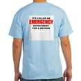 thumbnail image 2 of CafePress - Emergency Department For A Re Light T Shirt - Men's Classic Graphic T-Shirt, 2 of 5