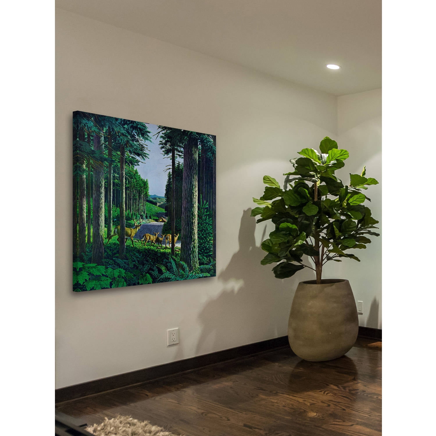 Marmont Hill "Forest Friends" Painting Print on Wrapped Canvas