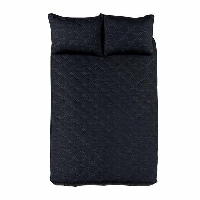 Protector Colchón Cadíz Negro King Size Poliéster Colchas Concord Cadíz