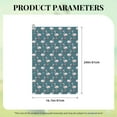 thumbnail image 4 of Lsque Elegant Flamingo Premium Golf Towel - Ultra Absorbent and Quick Drying Microfiber Towel with Carabiner - Gift for Men -24" X 16", 4 of 8