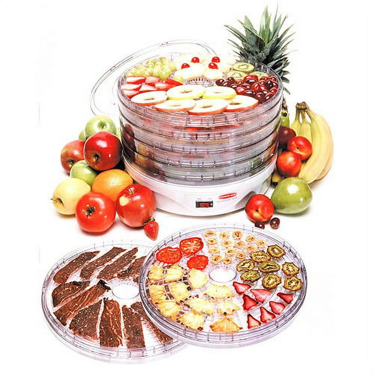 FD‑06 Food Dehydrator Food Grade Stainless Steel Large Storage Capacity 5  Layers Fruit Dryer for Kitchen Home Restaurant 