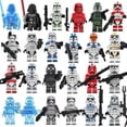 thumbnail image 2 of Mini Star Wars Series Building Block Figure Luke Darth Vader Jedi Master Yoda The Mandalorian Toy, 2 of 3