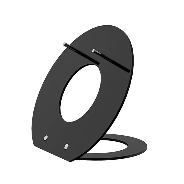 Soporte Antideslizante para Escritorio para Altovoz de Cuello - Elegante Soporte de Acrílico Base