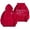 v-617Red3508, variant on CUSTG Hoodies For Women Word Graphic Sweatshirts Vintage Hoodie Trendy Preppy Clothes Long Sleeve Sweatshirt Tops Oversized Birthday Streetwear