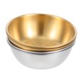 thumbnail image 4 of Cuencos de salsa de acero inoxidable, tazas de salsa pequeñas reutilizables para salsa de soja, condimentos de Sushi y aperitivos, fideos de arroz, 4 Uds., 4 of 8