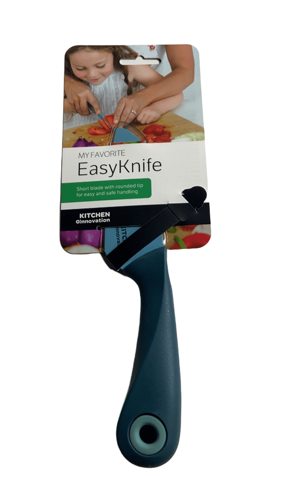 4 Piece Set My Favorite Kitchen Innovation Knife Soft Grip Silicone Coated Blade