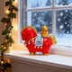 thumbnail image 4 of Adorno navideño de caballo de resina | Figura decorativa navideña roja y blanca | Mueble de TV moderno para sala de estar | Idea de regalo festivo | Elegante decoración invernal para el hogar, 4 of 6