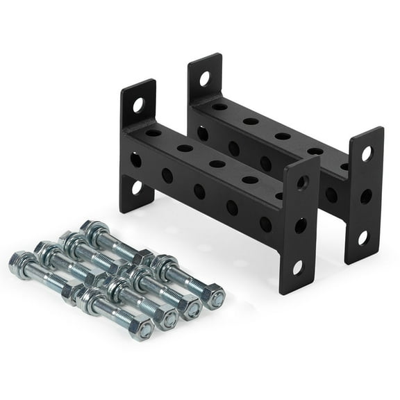 Titan Fitness Stabilizer Bars For Elite Series Mass Storage System, Pair of Crossmember Bars, 2" Holes Spacing for Accessories, Properly Spaced Uprights, Storage Gym Rack Accessory