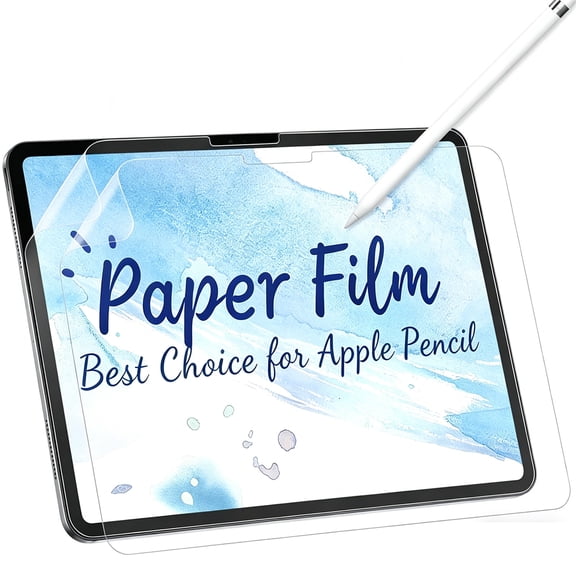 IPROKKO 2-Pack Paperfeel Screen Protector for iPad Pro 11" M4/M5 (2024/2025, 5th/6th Gen) - Matte Anti-Glare PET Film with Blue Light Filter, Drawing & Writing Friendly