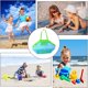 thumbnail image 3 of Bolso de playa grande - 40*24*38cm - Bolso de hombro plegable - Gran capacidad - Para toda la familia - Bolso moderno y versátil para la playa, la natación y, 3 of 5
