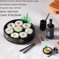 thumbnail image 5 of Juego de platos bento de sushi japonés para casa de muñecas, minijuegos de comida en miniatura, accesorios para escenas circundantes BJD, 5 of 5